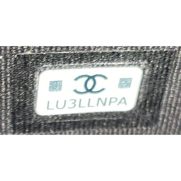 Chanel Double You CC Flap Clutch with Chain Quilted Denim Blue - Picture 6 of 6